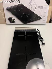 Piastra ad induzione doppia  nuova