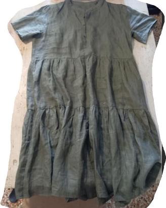 Abito donna misto lino