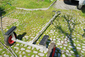 Carrello alaggio gommone e carrello porta motore