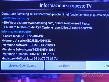 smart tv 55 Samsung 