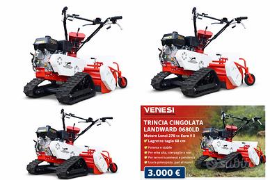 Trincia cingoli - motore a scoppio 4 tempi