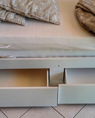 Divano letto con cassetti
