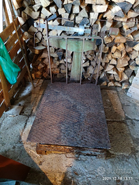 Bilancia industriale vintage bascola '900