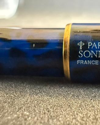 Parker Sonnet in lacca blu