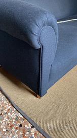 Divano DE PADOVA tessuto nero