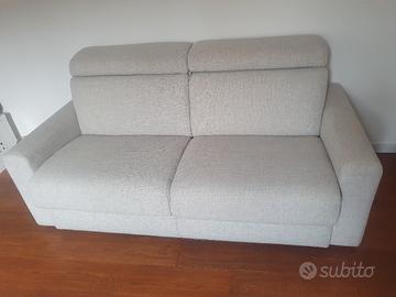 Divano letto Poltrone sofá 3 posti, letto 2 piazze