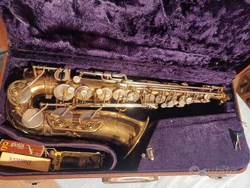 Sax C.Selmer P. MarkVI -2 bocchini-corredo vintage