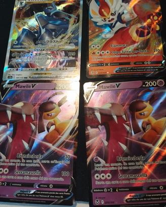 Lotto carte Pokémon V/V Star
