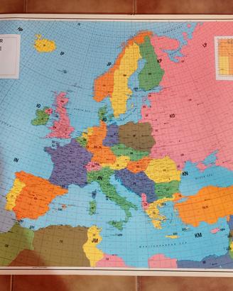 LOCATOR EUROPA Cartina