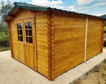CASETTA DI LEGNO BREKKA 320x320x235h SPESS.34 mm