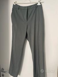 Pantaloni donna verde salvia