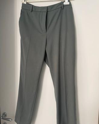 Pantaloni donna verde salvia