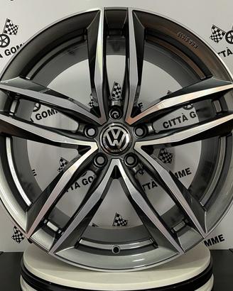 CERCHI IN LEGA VOLKSWAGEN GOLF TIGUAN T-ROC DA 18