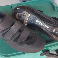 scarpe da ciclista btwin