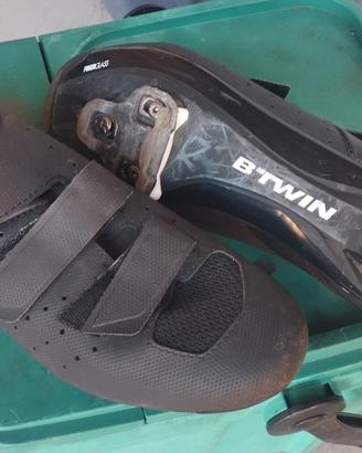 scarpe da ciclista btwin