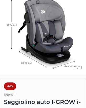 seggiolino auto kinderkraft 