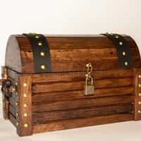 Forziere baule bauletto legno cassa porta gioielli