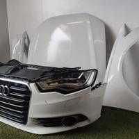 AUDI A6 C7 MUSO COFANO CINTURA PARAURTI FARI LED 1