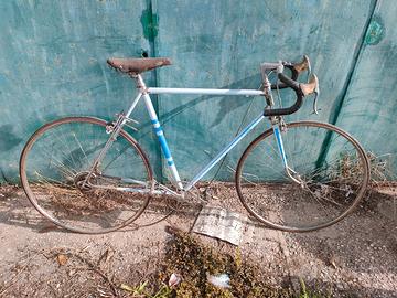 bicicletta da corsa d'epoca pezzi campagolo