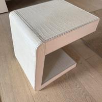 Set Rugiano: 2 comodini + 2 cuscini -Made in Italy