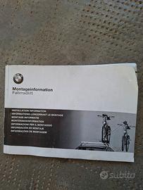 Porta biciclette ORIGINALE BMW semiautomatico