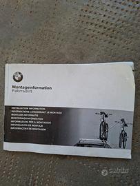 Porta biciclette ORIGINALE BMW semiautomatico