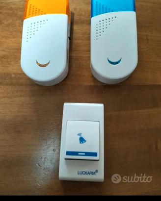 Doppio campanello wireless Luckarm. 