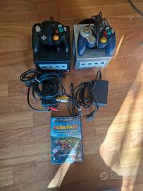 Due gamecube, due controller e Mario kart 