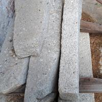 4 mensole di sostegno balconata in pietra granitic
