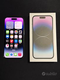 iPhone 14 Pro Deep Purple 128GB Batteria 100%