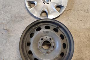 4 Cerchi originali da 17 bmw serie 1 con copricerc