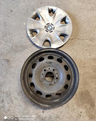 4 Cerchi originali da 17 bmw serie 1 con copricerc