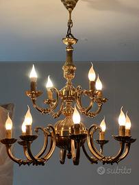 Lampadario Multi Luce Design Classico