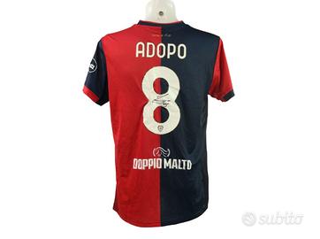 Maglia Cagliari Adopo indossata e autografata