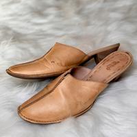 Sabot Mules artigianali in vera pelle, 38 ~ Khriò