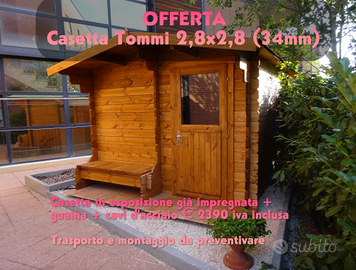 CASETTA TOMMI 2,8x2,8 (34mm)