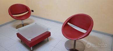 poltroncine e tavolino Cattelan Italia