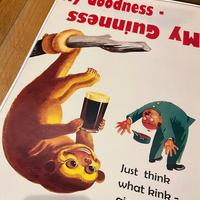 Stampa Poster Manifesti Vintage Guinnes