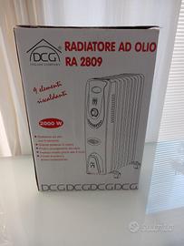 Radiatore ad olio trasportabile RA2809 DCG 2 kW