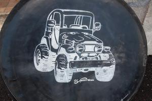 ruota di scorta Jeep Suzuki Samurai
