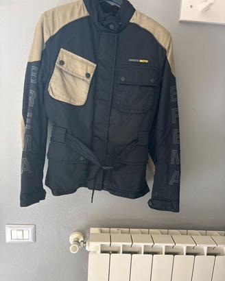 Giacca moto con gilet interno