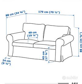 Divano ikea nuovo