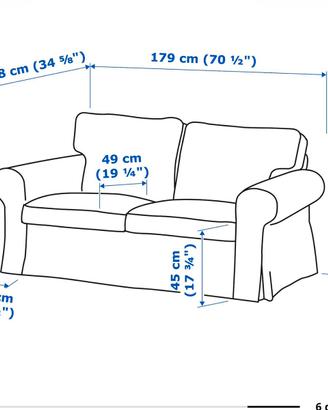 Divano ikea nuovo
