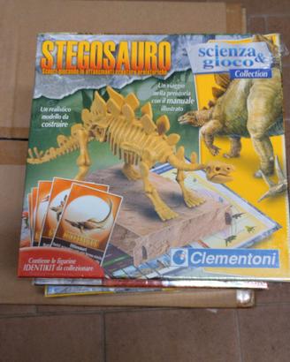 Stegosauro Scienza e Gioco Clementoni