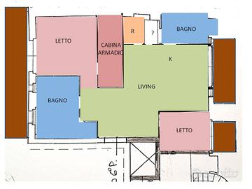 Attico Elegante in Via Piave