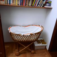 Culla in legno anni 60