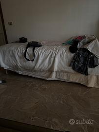 Letto singole materasso più struttura letto