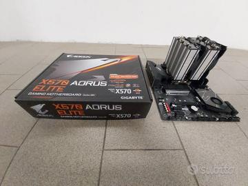 BUNDLE PC scheda madre - cpu - ram 32gb -SSD 500gb