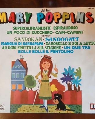 Disco Vinile 33 giri - MARY POPPINS - CENERENTOLA
