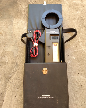 Pinza amperometrica National super clamp meter